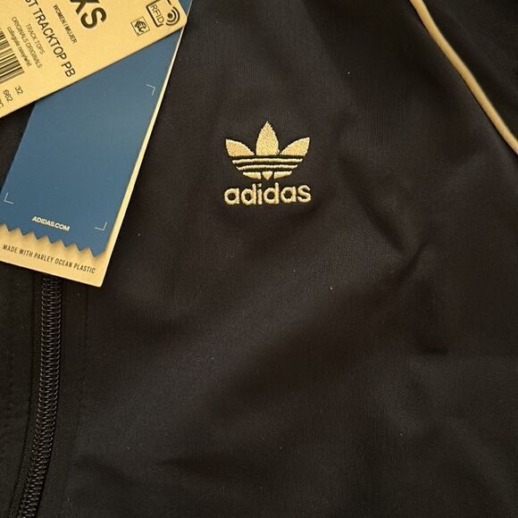 NWT Adidas XS Navy Jacket - Picture 4 of 5
